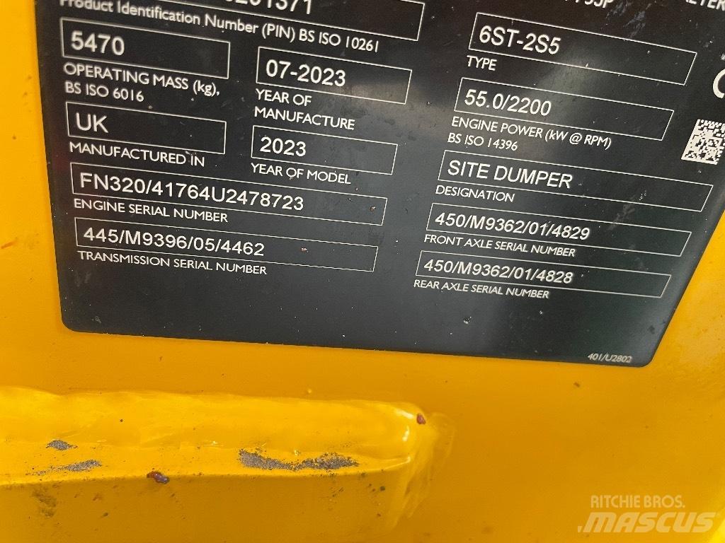 JCB 6 T Mini Dumpers