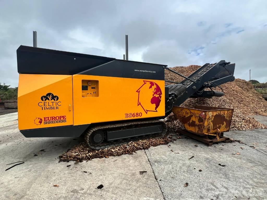 Euro Shredder ES680 Houtversnipperaars