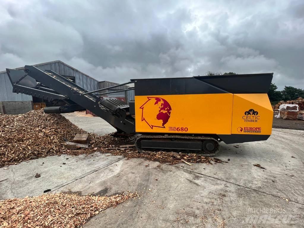 Euro Shredder ES680 Houtversnipperaars
