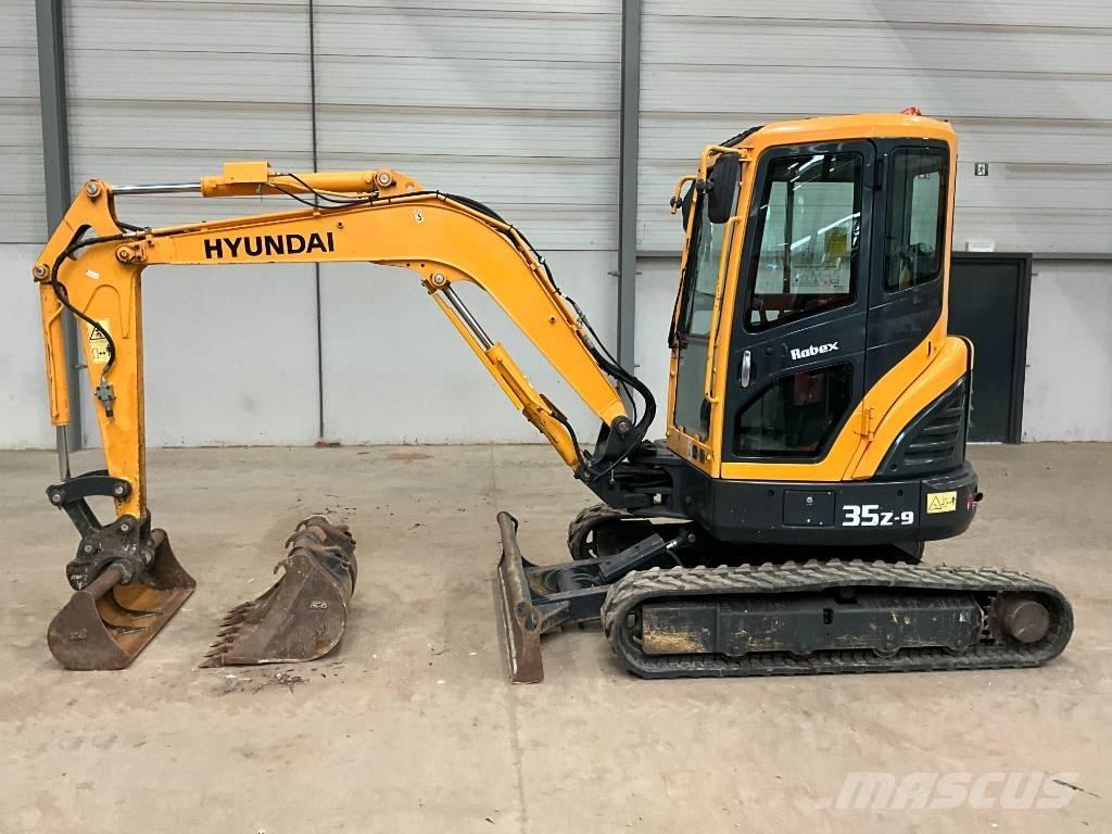 Hyundai Robex 35 Z-9 Minigraafmachines < 7t