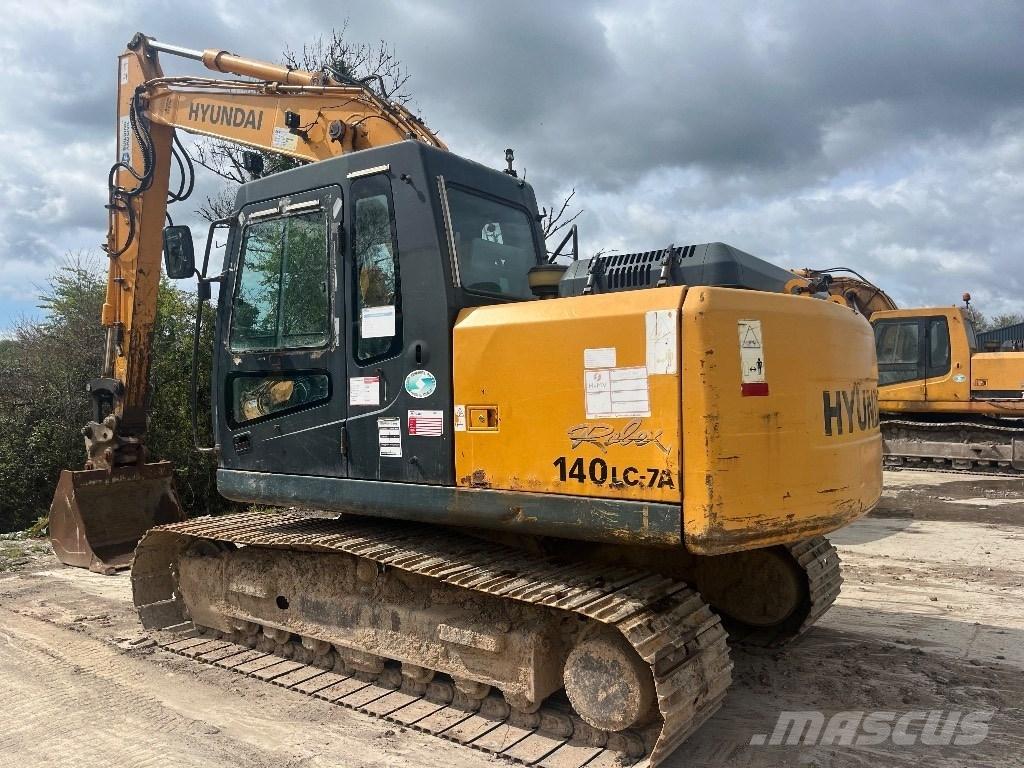Hyundai 140LC-7A Rupsgraafmachines