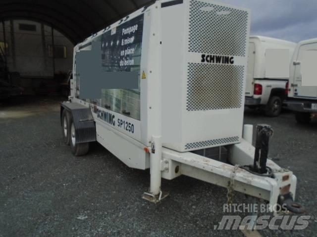 Schwing SP 1250 Betonpomptrucks