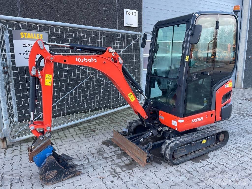 Kubota KX016-4 Minigraafmachines < 7t
