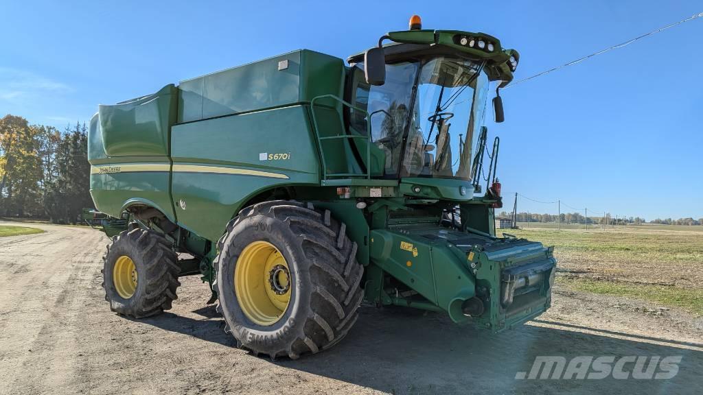 John Deere S 670 i Maaidorsmachines