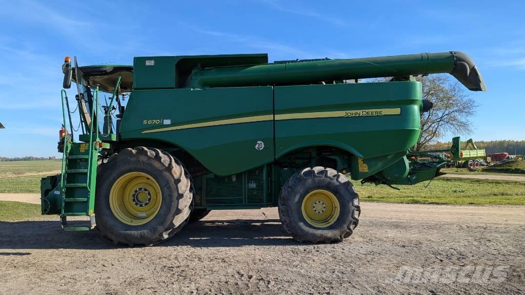 John Deere S 670 i Maaidorsmachines