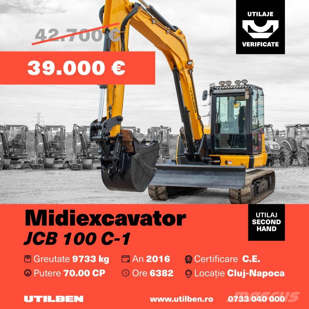 JCB 100 C-1 Midigraafmachines 7t - 12t