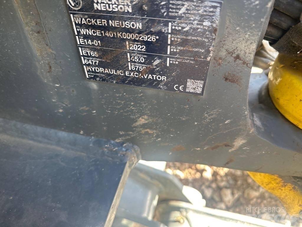 Wacker Neuson ET65 Rupsgraafmachines