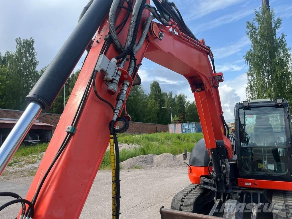 Kubota KX 080 Midigraafmachines 7t - 12t