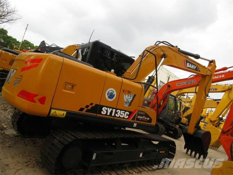 Sany SY 135 C Rupsgraafmachines