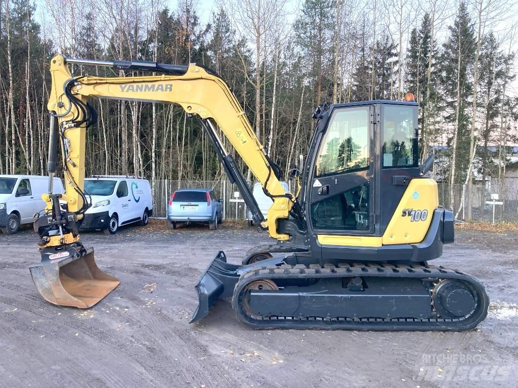Yanmar SV 100-2A Midigraafmachines 7t - 12t