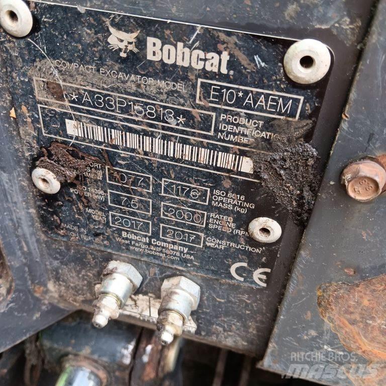 Bobcat E10 Minigraafmachines < 7t