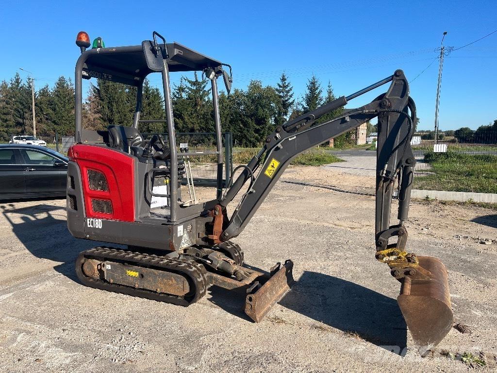 Volvo EC18D Minigraafmachines < 7t