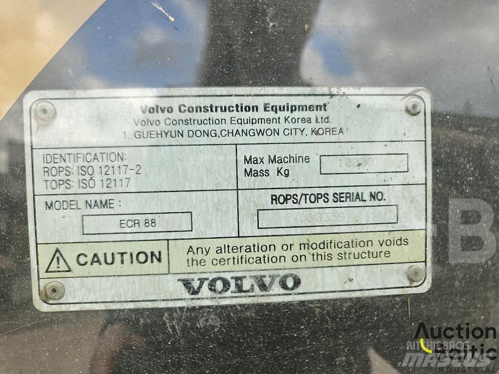 Volvo ECR 88 Midigraafmachines 7t - 12t