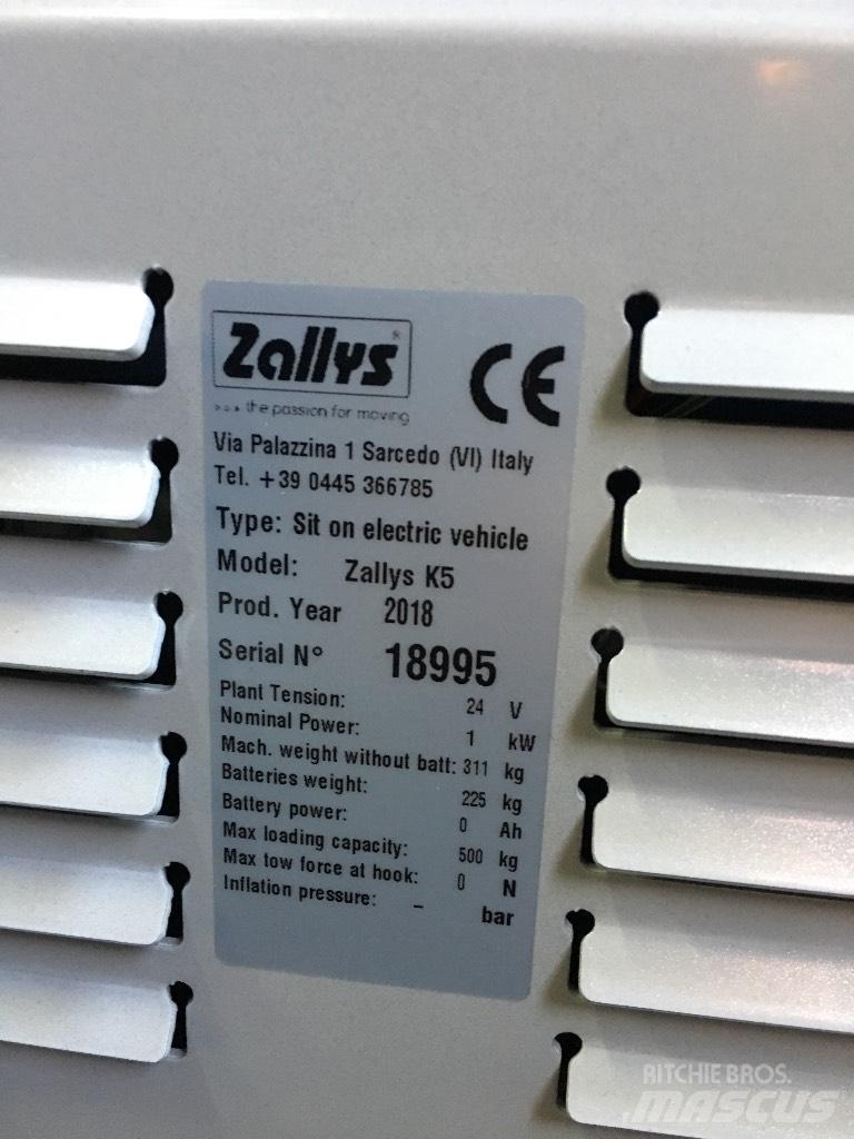  Zallys K5 Orderpicker voor laag niveau