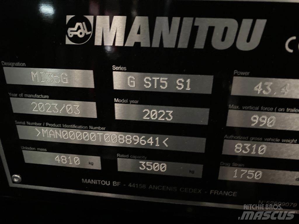 Manitou MI35G LPG heftrucks