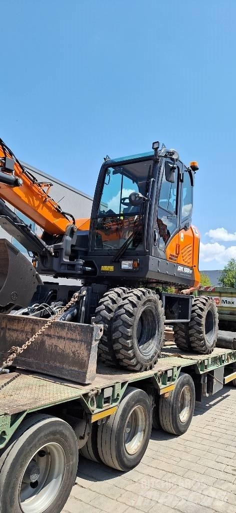 Doosan DX 100 W-7 Wielgraafmachines