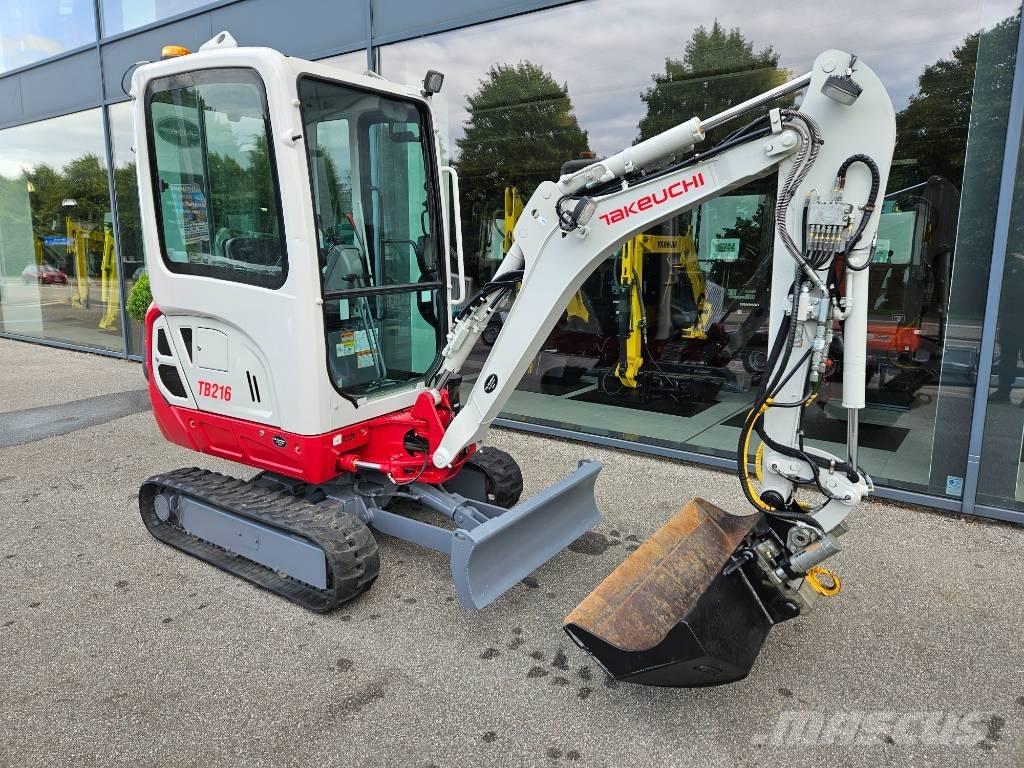 Takeuchi TB 216 Minigraafmachines < 7t