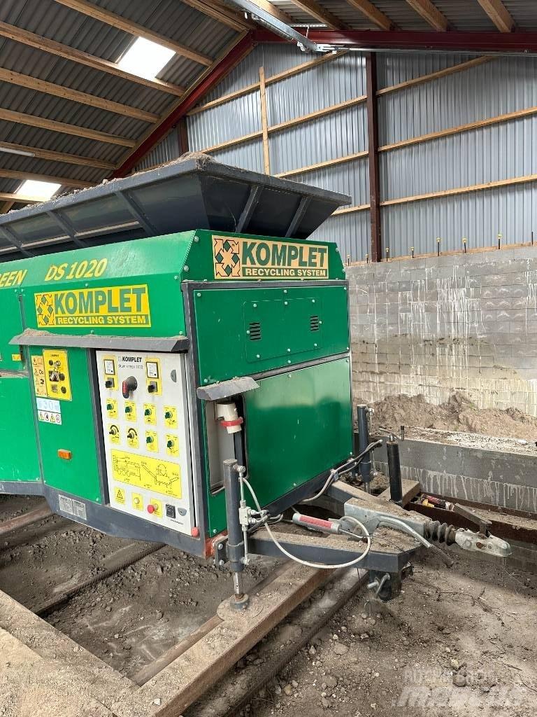 Komplet DS 1020 Mobiele zeefinstallaties