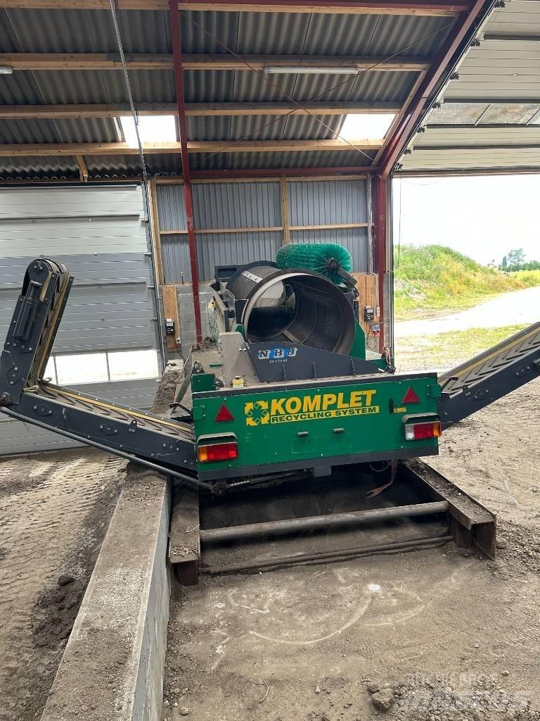 Komplet DS 1020 Mobiele zeefinstallaties
