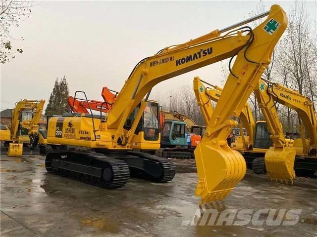 Komatsu PC200-7 Rupsgraafmachines