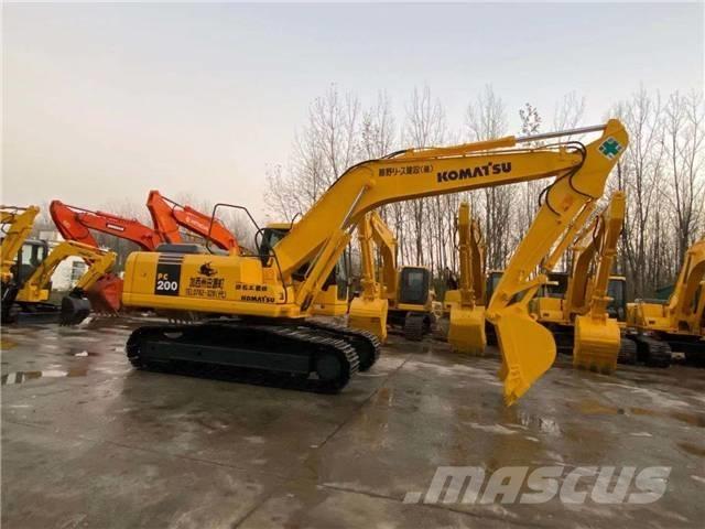 Komatsu PC200-7 Rupsgraafmachines