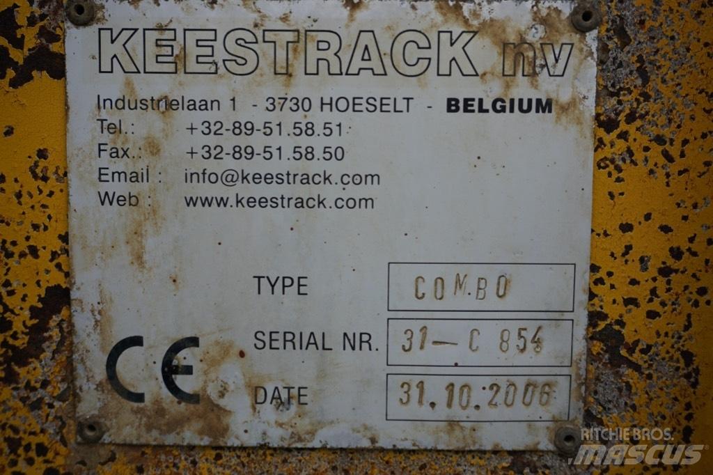 Keestrack Combo Mobiele zeefinstallaties