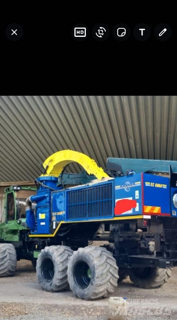 Dutch Dragon EC6060 Houtversnipperaars