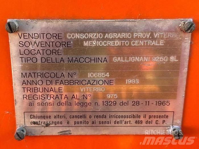  GALLICANI 9250SL Balenklemmen