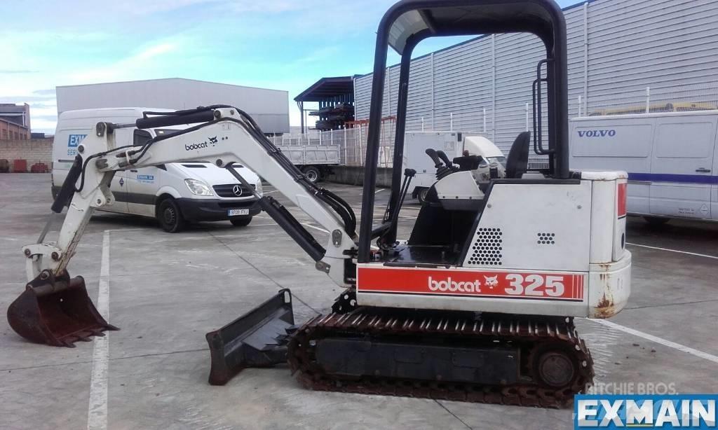 Bobcat X 325 Minigraafmachines < 7t