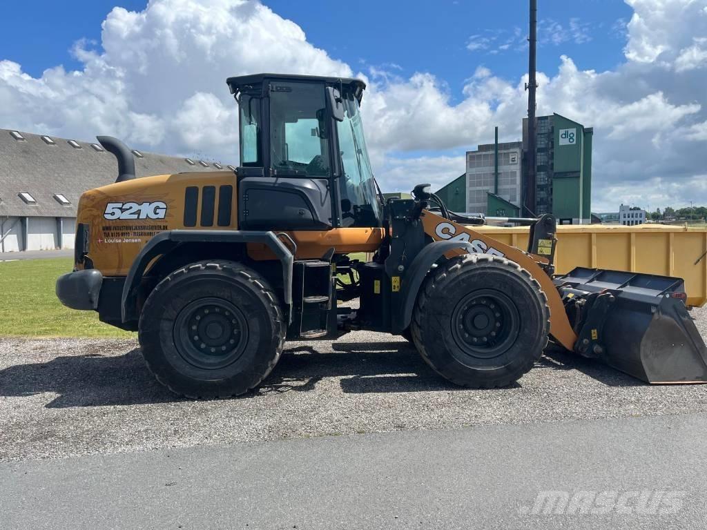 CASE 521 G gummiged Wielladers