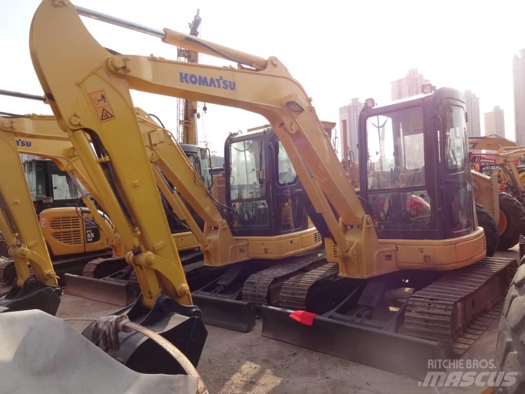Komatsu PC56-7 Rupsgraafmachines