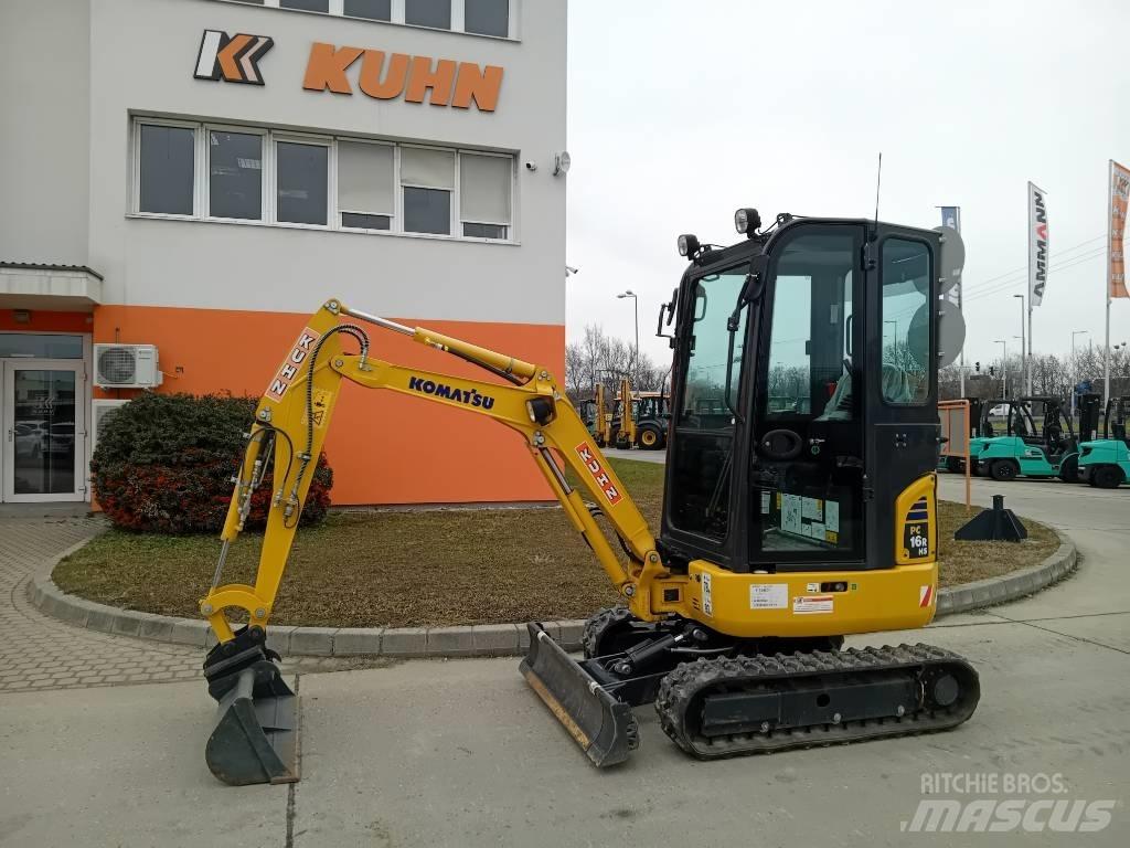 Komatsu PC 16 R-3HS Minigraafmachines < 7t