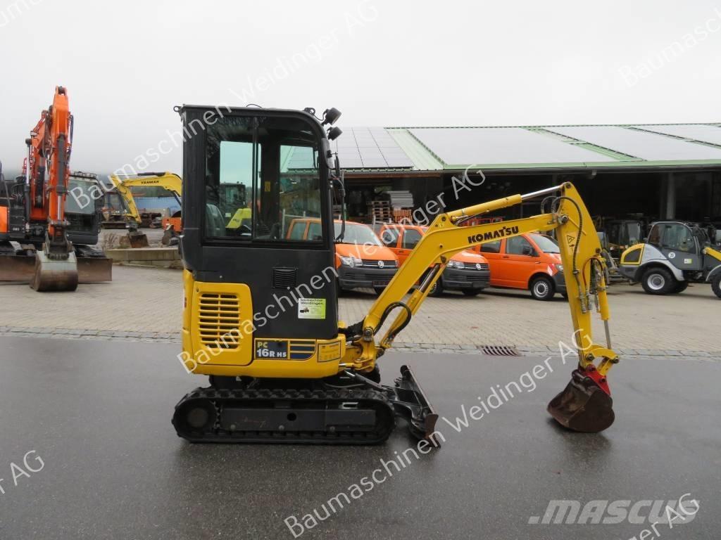 Komatsu PC 16 Minigraafmachines < 7t