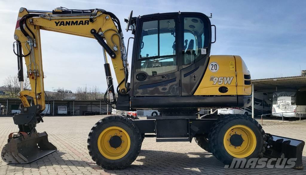 Yanmar B 95 W Wielgraafmachines