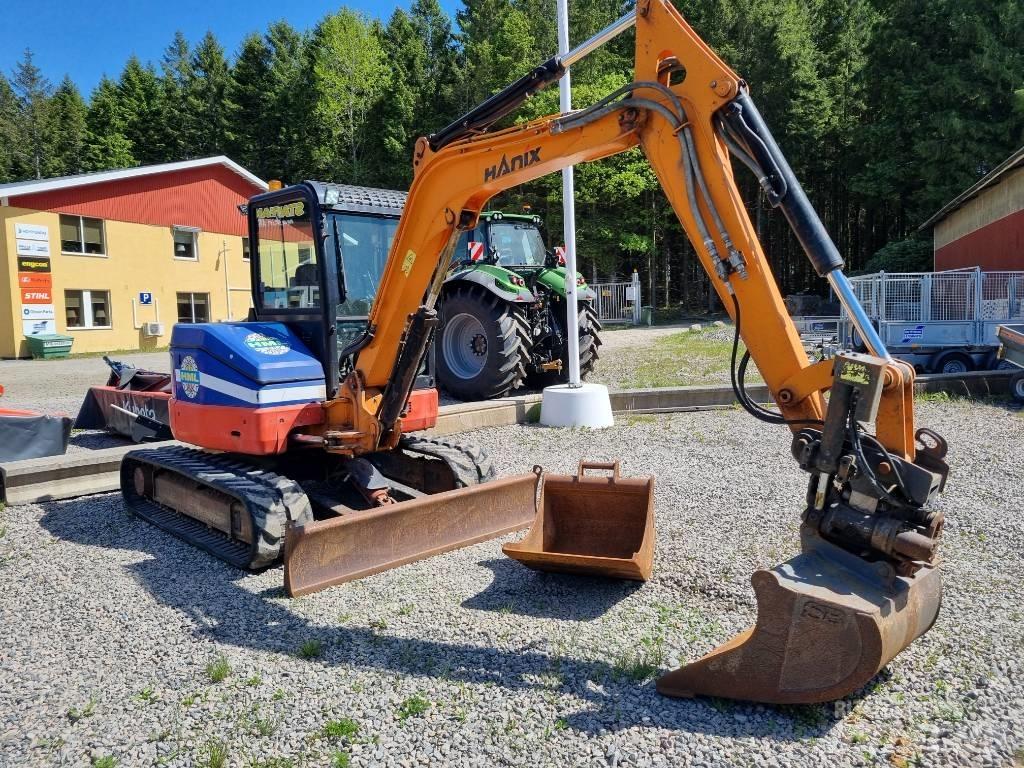 Hanix H 55 DR Minigraafmachines < 7t
