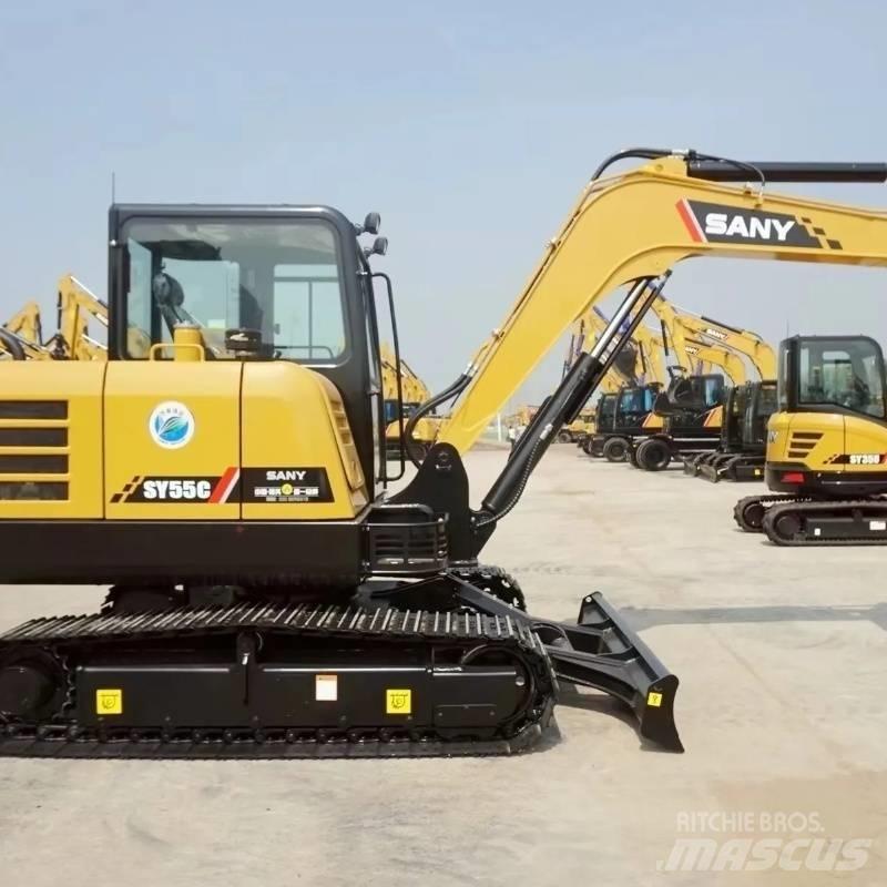 Sany SY 55 Rupsgraafmachines