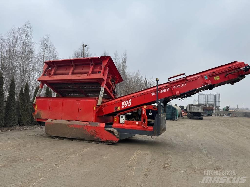 Terex Finlay 595 Mobiele zeefinstallaties