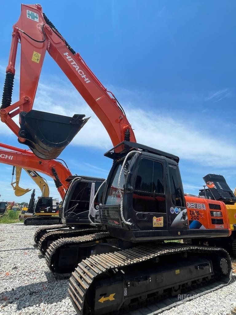 Hitachi ZX 200 Rupsgraafmachines