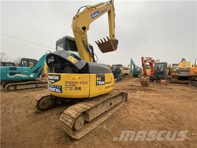 Komatsu PC 78 Rupsgraafmachines