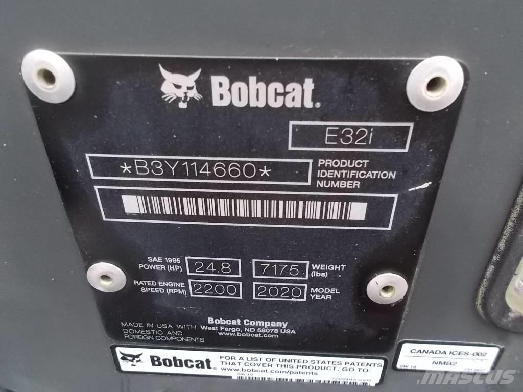 Bobcat E32i Minigraafmachines < 7t