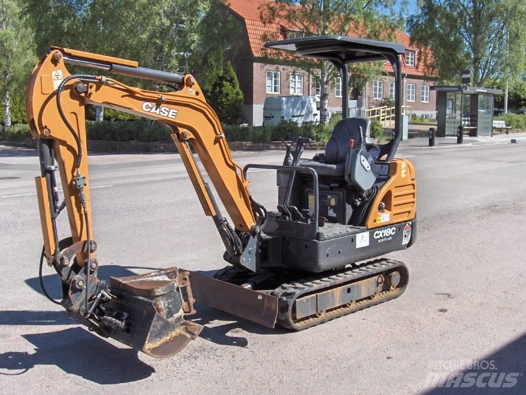 CASE CX 18 Minigraafmachines < 7t