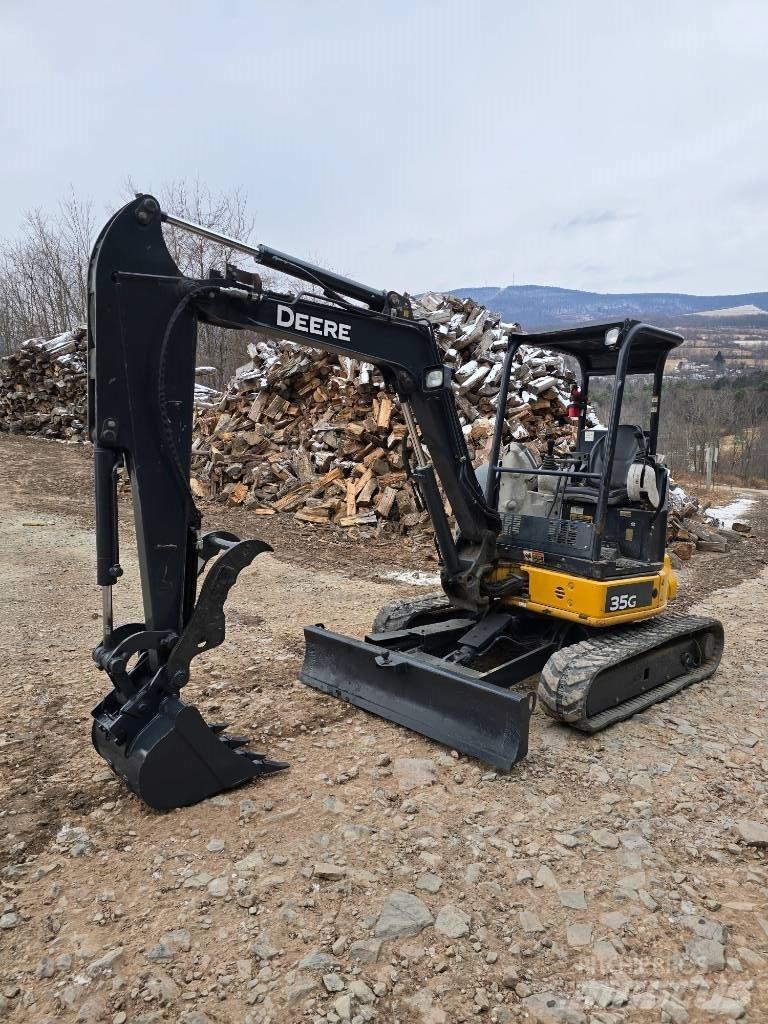 DEERE 35G Minigraafmachines < 7t