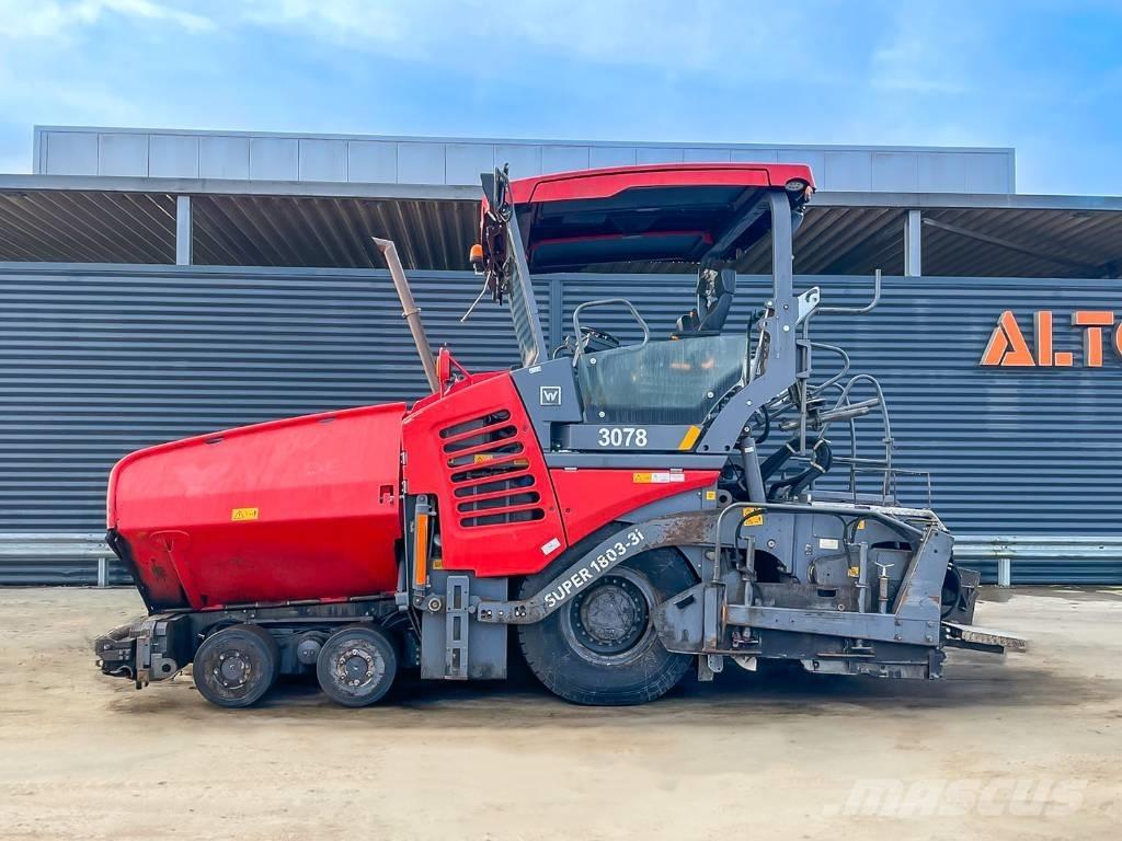 Vögele Super 1803-3I Asfaltafwerkmachines