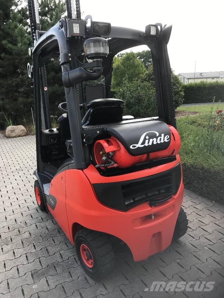 Linde H16T-01 LPG heftrucks