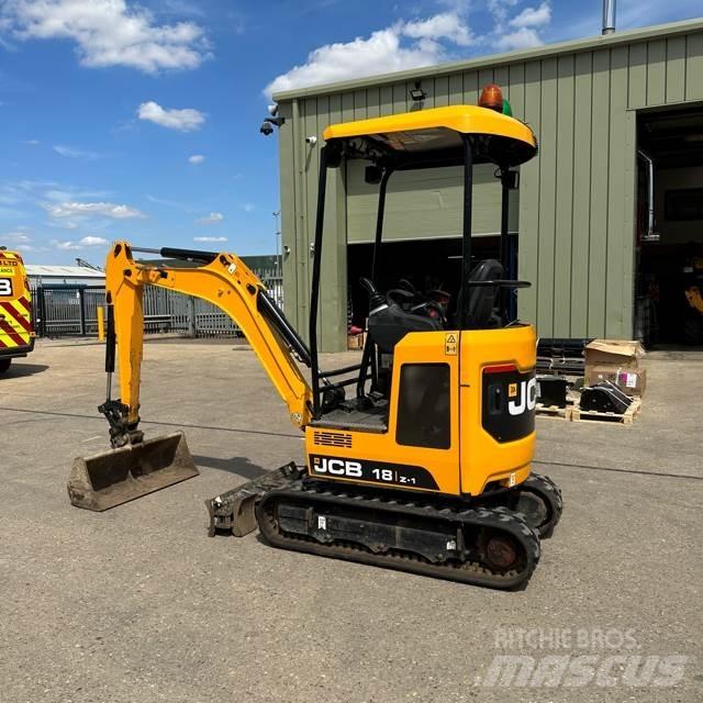 JCB 18Z-1 Minigraafmachines < 7t