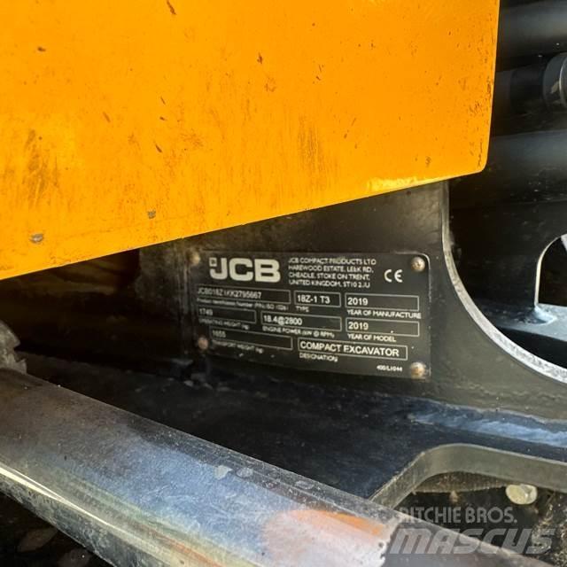 JCB 18Z-1 Minigraafmachines < 7t