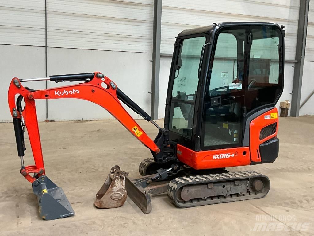 Kubota KX 016-4 Minigraafmachines < 7t