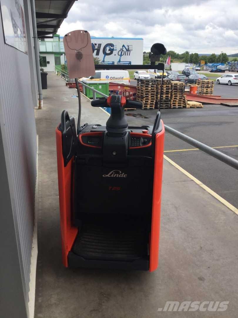 Linde T25FP Meerij pallettruck met platform