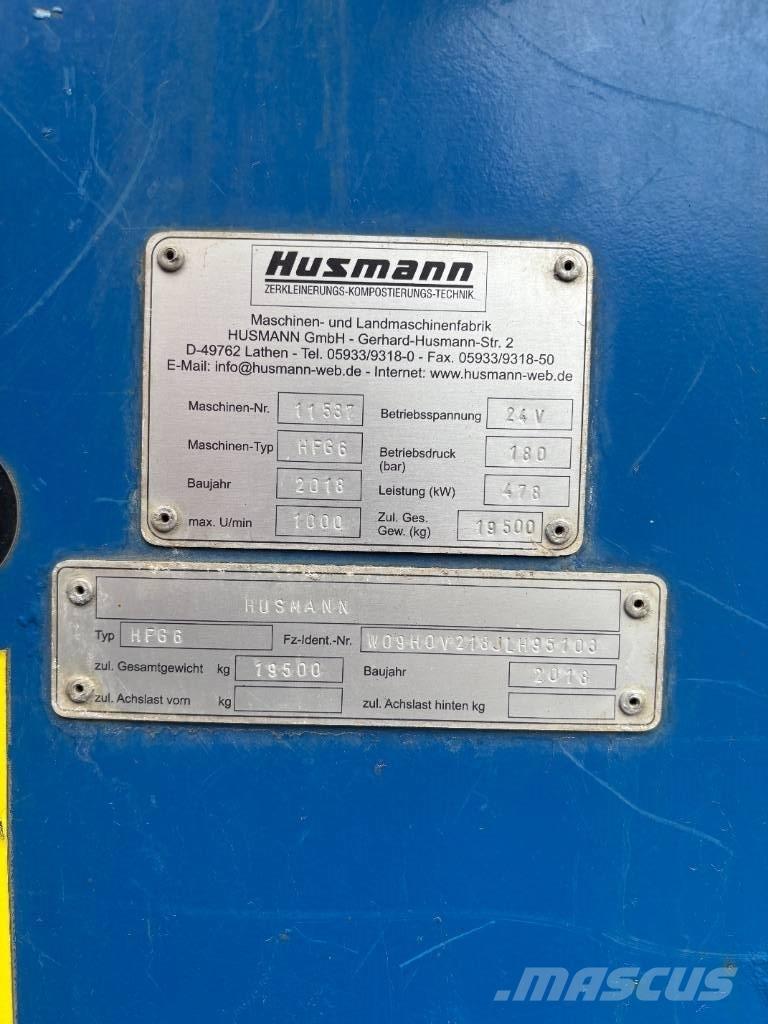Husmann HFG 6 Shredders