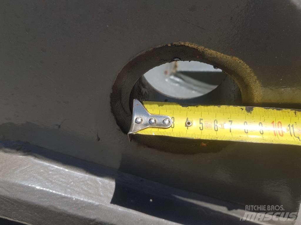 Eurosteel 80mm pins Snelkoppelingen